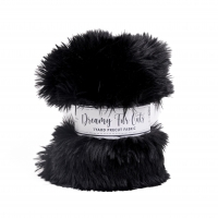 1 Yard Dreamy Fur Cut Black