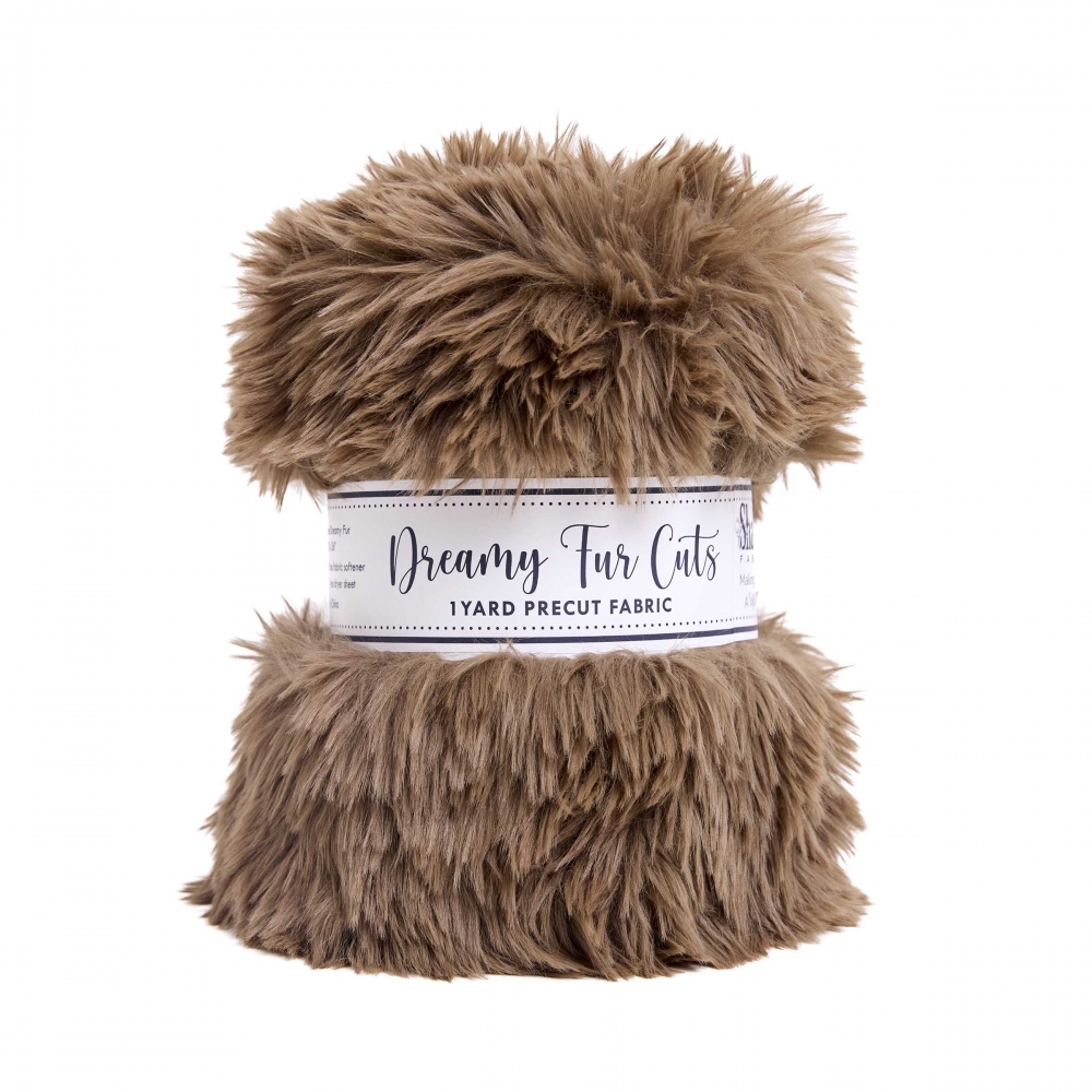 1 Yard Dreamy Fur Cut Truffle