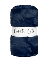 2 Yard Luxe Cuddle® Cut Hide Navy