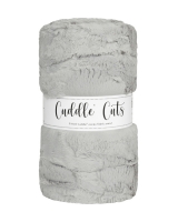 2 Yard Luxe Cuddle® Cut Hide Silver