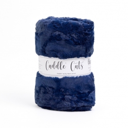 2.5 Yard Luxe Cuddle® Cut Mirage 80 Navy