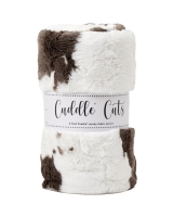 2 Yard Luxe Cuddle® Cut Calf Brownie