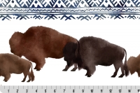 Big Sky Bison Digital Cuddle® Woodland