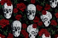 Skulls N Roses Digital Cuddle® Scarlet