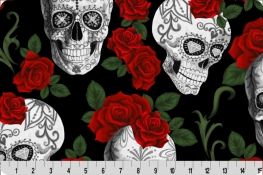 Skulls N Roses Digital Cuddle® Scarlet