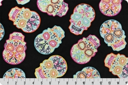 Sugar Skulls Digital Cuddle® Black