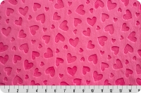 Embossed Heart Cuddle® Fuchsia