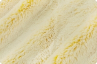 Luxe Cuddle® Glacier in Buttercup Yellow High Pile Furry Fabric MINKY From  Shannon Fabric 15mm 
