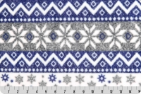 Luxe Cuddle® Fair Isle Silver/Navy