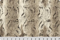 Luxe Cuddle® Tie-Dye Rabbit Brown [lcrabbrown] : Shannon Fabrics