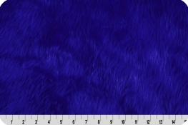 Luxury Shag Fur Royal Blue