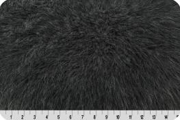 Monkey Shag Fur Charcoal