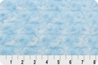 Luxe Cuddle® Rose Baby Blue