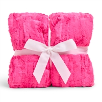 60" x 72" Luxe Cuddle® Blanket Willow Think Pink