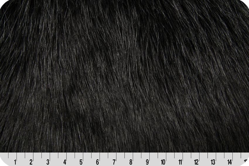 Arctic Fox Fur Black