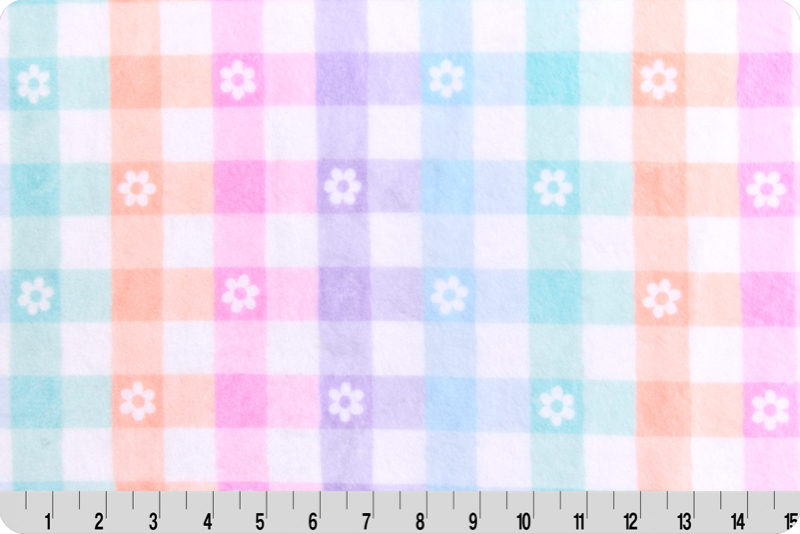 Gingham Daisy Cloud Cuddle® Pastel