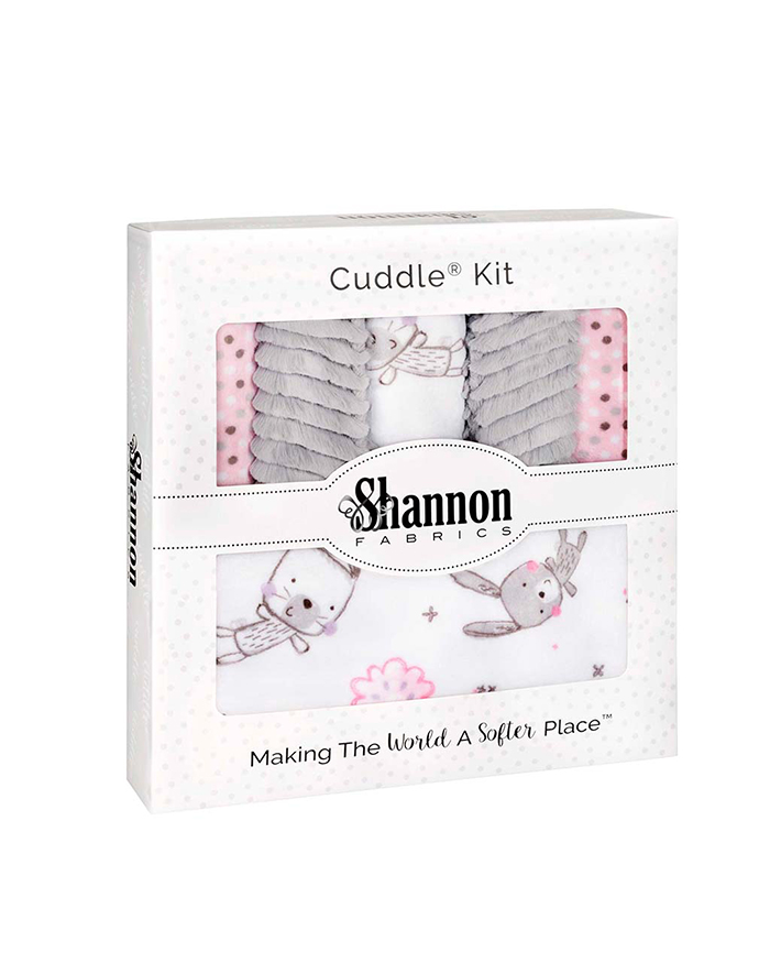 Snuggle Up Baby Quilt Kit with Snuggle Bunny Flannel - 6561631455262