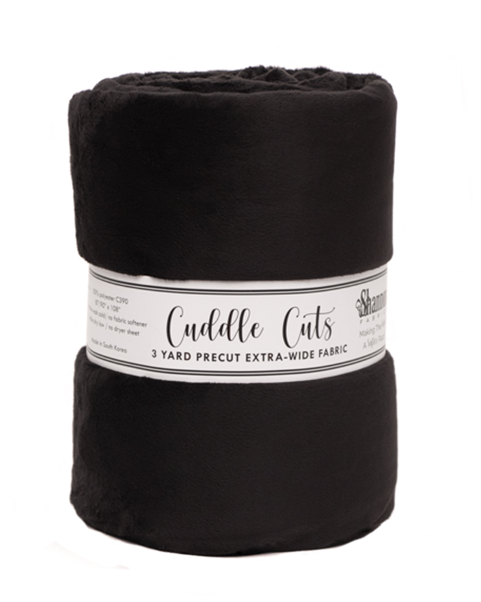 3 Yard Cuddle® Cut C390 Black