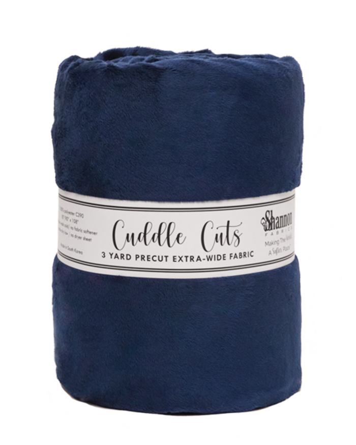 3 Yard Cuddle® Cut C390 Navy