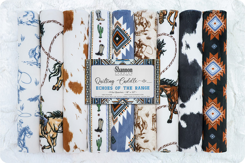 Quilting Cuddle® Fat Quarter Pack</br>Echoes of the Range