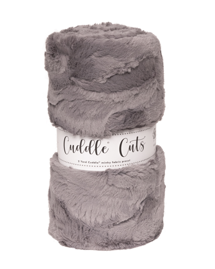 2 Yard Luxe Cuddle® Cut Hide Graphite