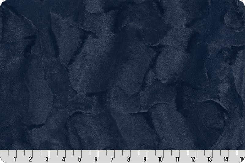 2 Yard Luxe Cuddle® Cut Hide Navy