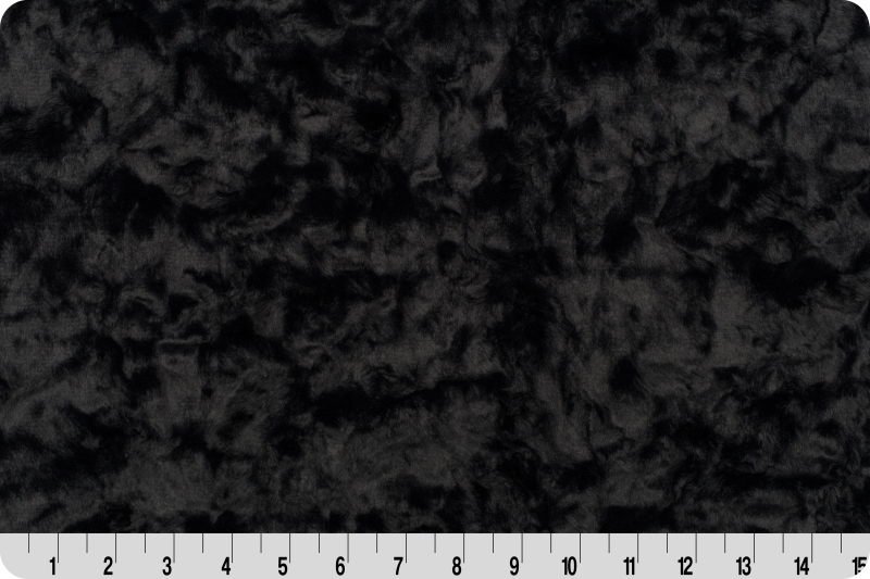 2 Yard Luxe Cuddle® Cut Marble Black