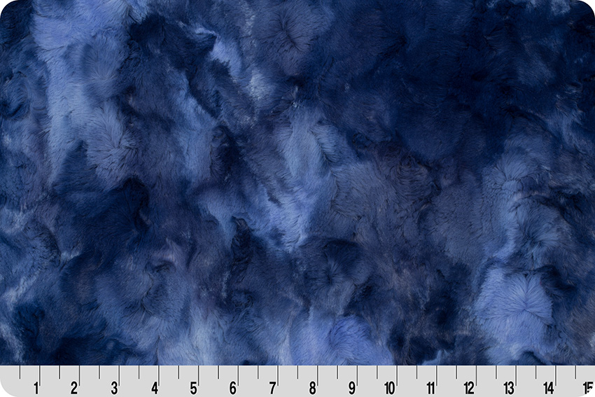 2 Yard Luxe Cuddle® Cut Galaxy Sapphire