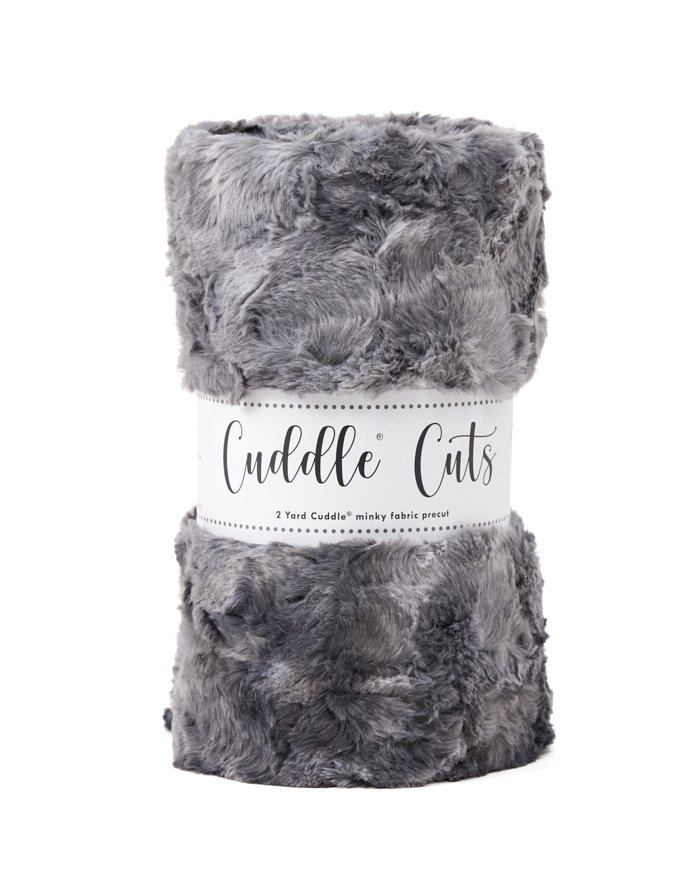 2 Yard Luxe Cuddle® Cut Galaxy Smoke