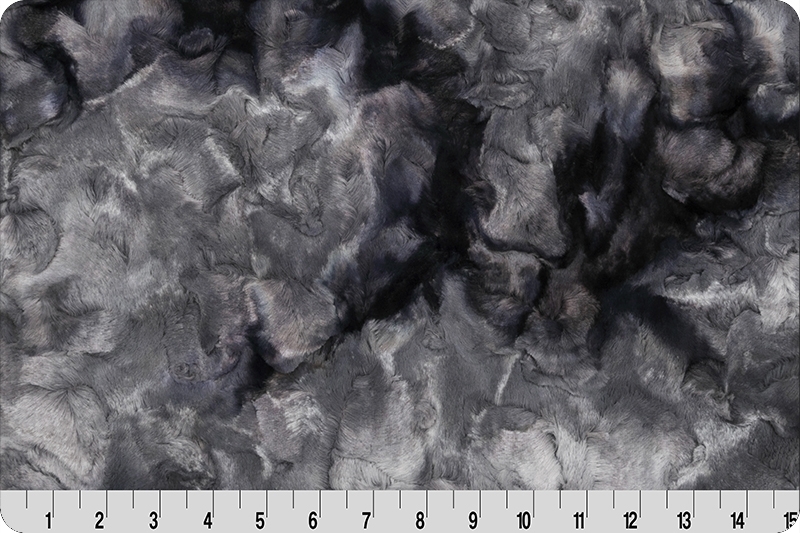 2 Yard Luxe Cuddle® Cut Galaxy Smoke