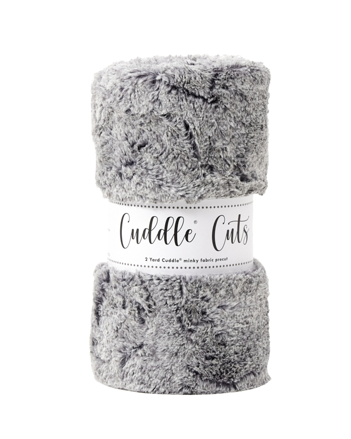 2 Yard Luxe Cuddle® Cut Heather Fog