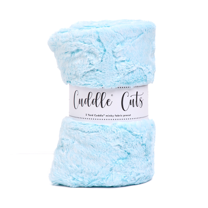 2 Yard Luxe Cuddle® Cut Heather Saltwater