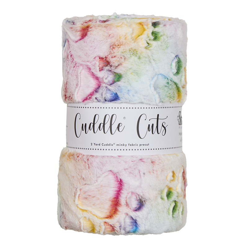 2 Yard Luxe Cuddle<sup>®</sup> Cut<br/> Prism Paws Vibrant