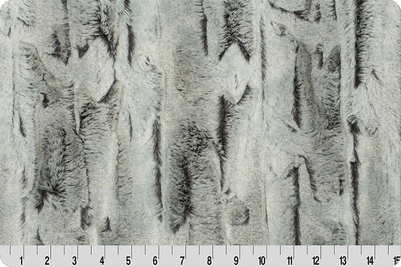 Luxe Cuddle® Silver Fox Minky Plush Fabric (2 yard cut) by Shannon