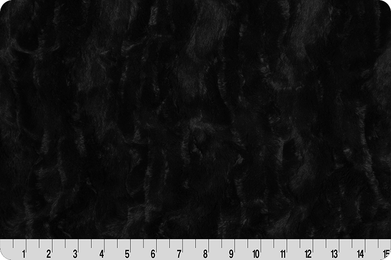 2 Yard Luxe Cuddle® Cut Glacier Black