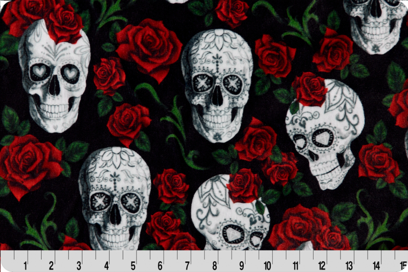 Skulls N Roses Digital Cuddle® Scarlet