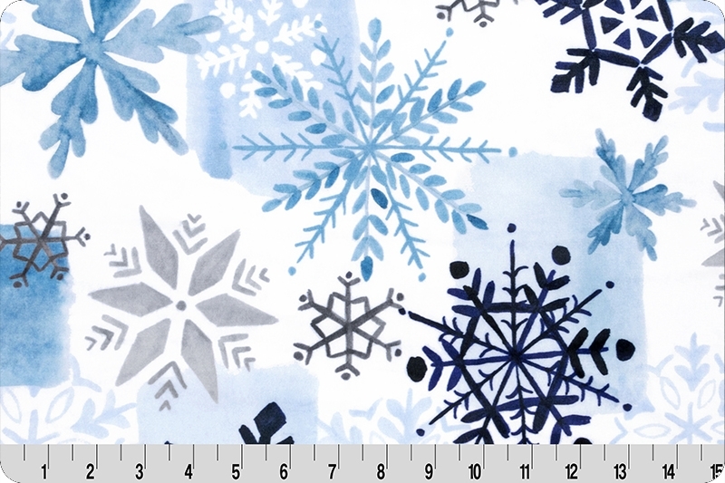 Snowfall Digital Cuddle® Navy