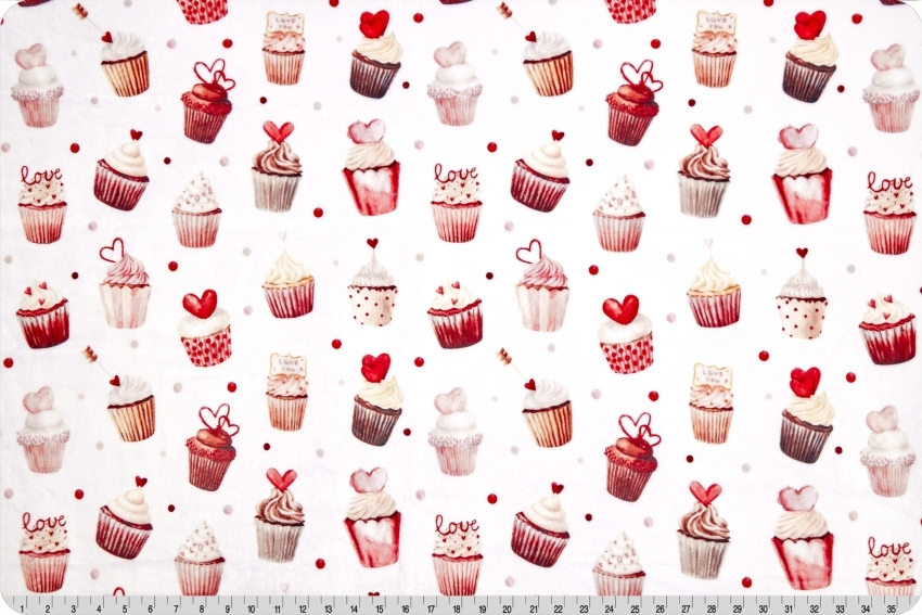 Valentine Cupcakes Digital Cuddle® Snow