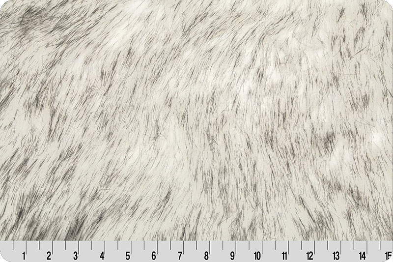 Husky Fur Black/White