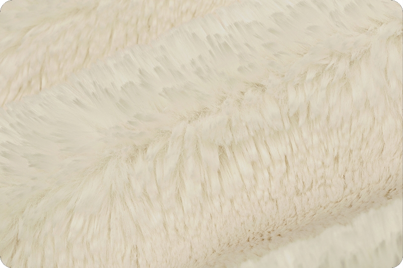 Rabbit Skin Small Lumbar Pillow - Natural Ivory