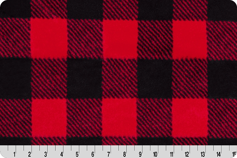 Luxe Cuddle® Buffalo Check Scarlet/Black