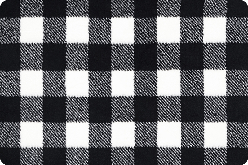 Luxe Cuddle® Buffalo Check Snow/Black