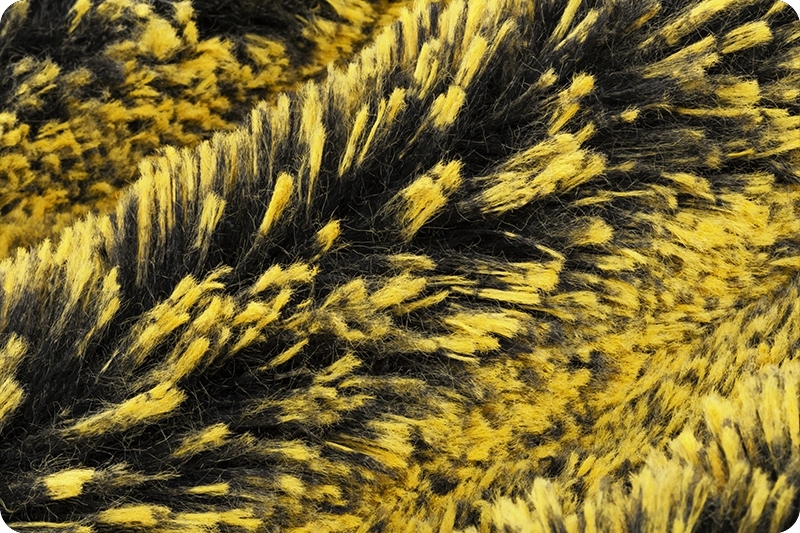 Luxe Cuddle® Frosted Shaggy Black/Sun