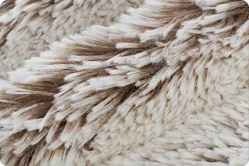 Luxe Cuddle® Frosted Shaggy Cocoa/Snow