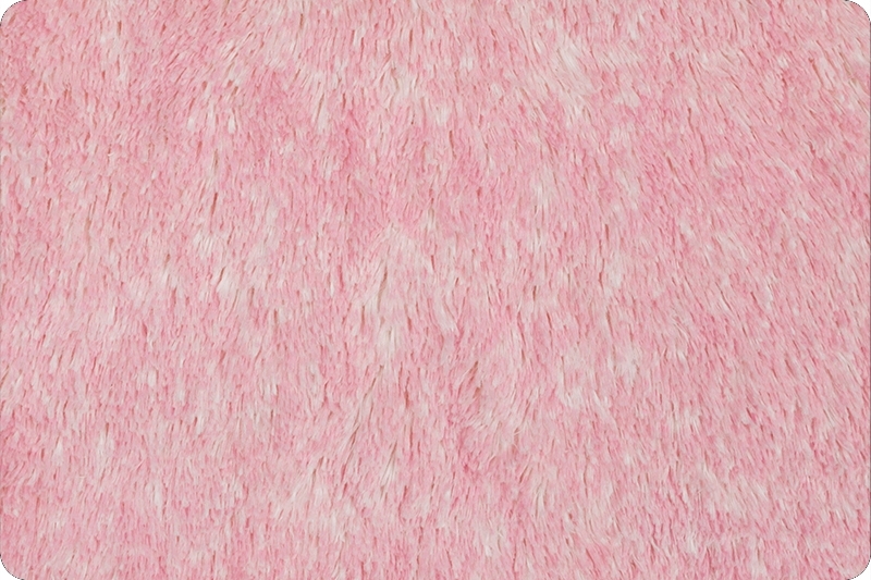 Luxe Cuddle® Frosted Shaggy Snow/Bubblegum