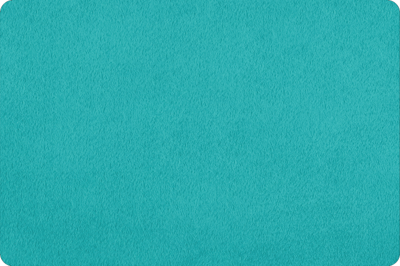 Dark Turquoise Minky Cuddle Solid Fabric | Howl Fabric