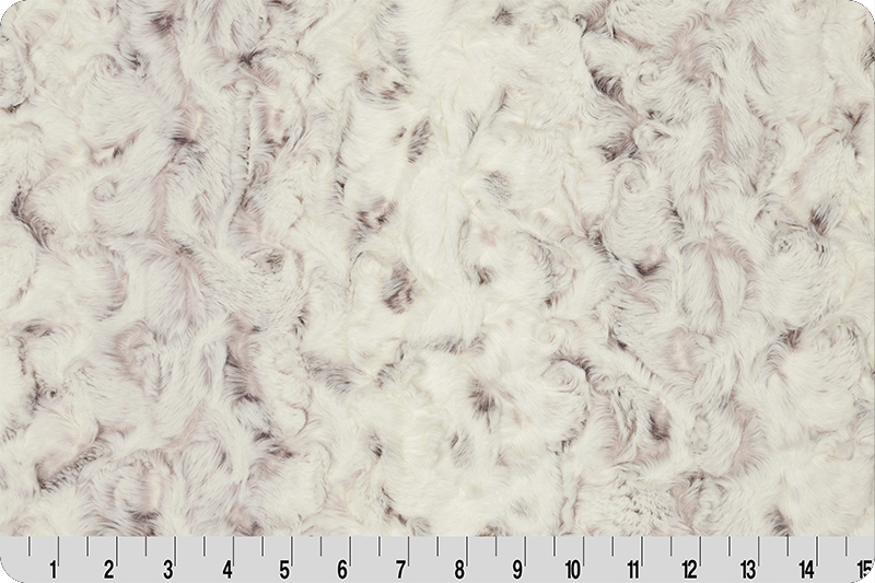 Shannon Fabrics Luxe Cuddle Snowy Owl Charcoal Minky Fabric