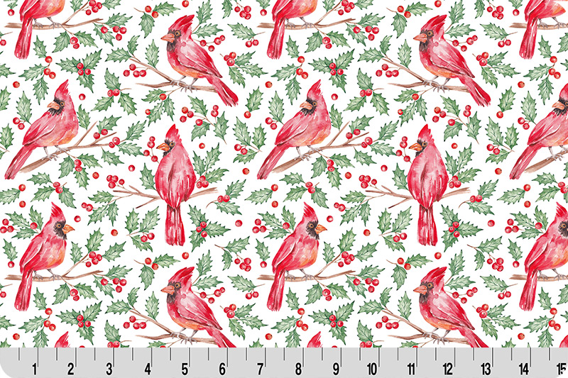 Christmas Keepsake Cardinal Joy Quilting Cuddle<sup>®</sup></br> Multi