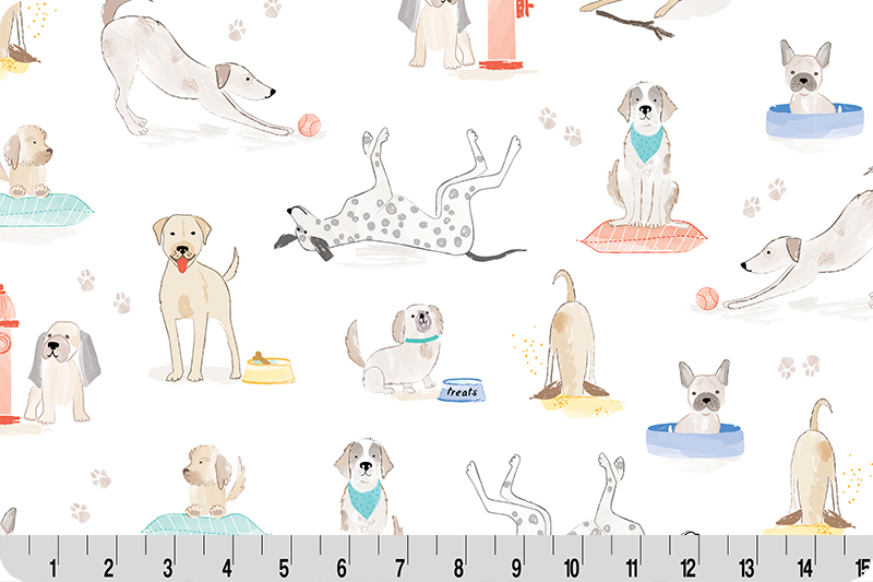 Puppy Playdate Bark Park Quilting Cuddle<sup>®</sup></br> Multi