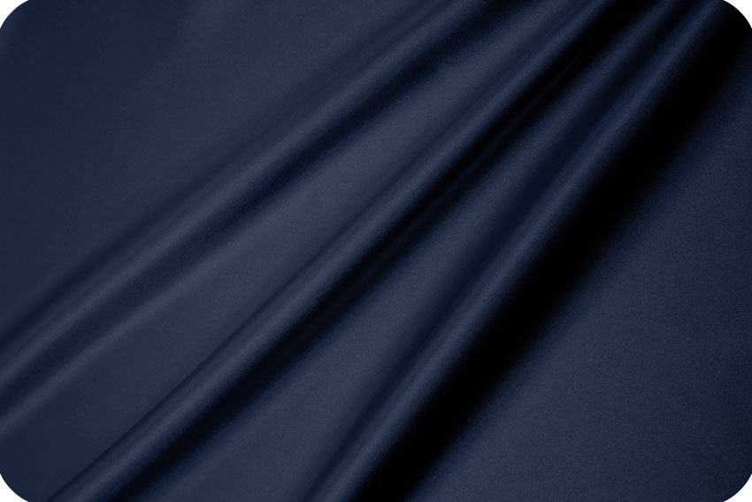 Silky Satin Solid Navy 245